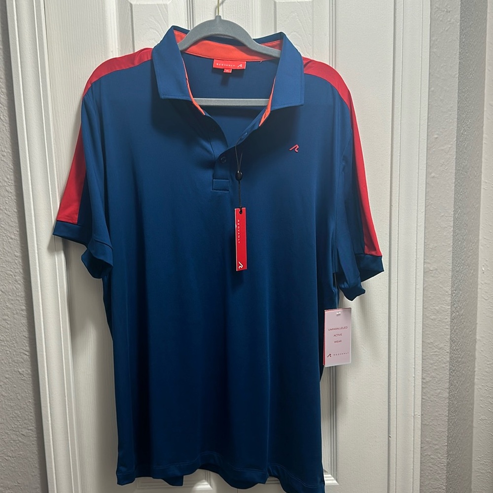 NWT Redvanly Evans Golf Polo Mens XL